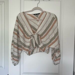 Zara Linen Top